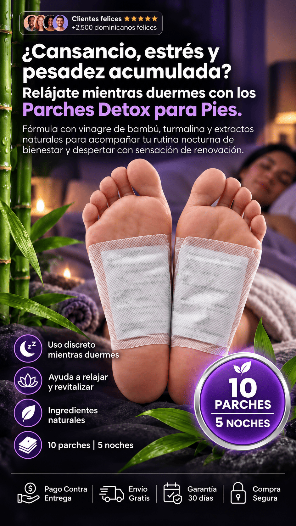 Parches Kinoki para Pies