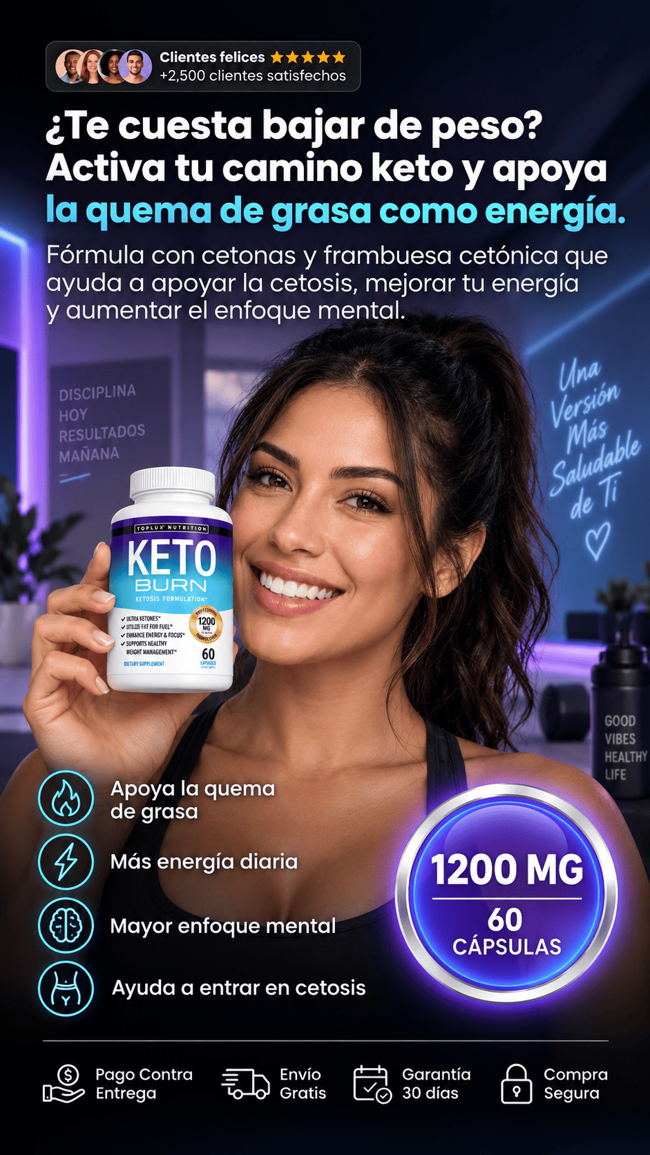 Keto Burn Toplux Suplemento