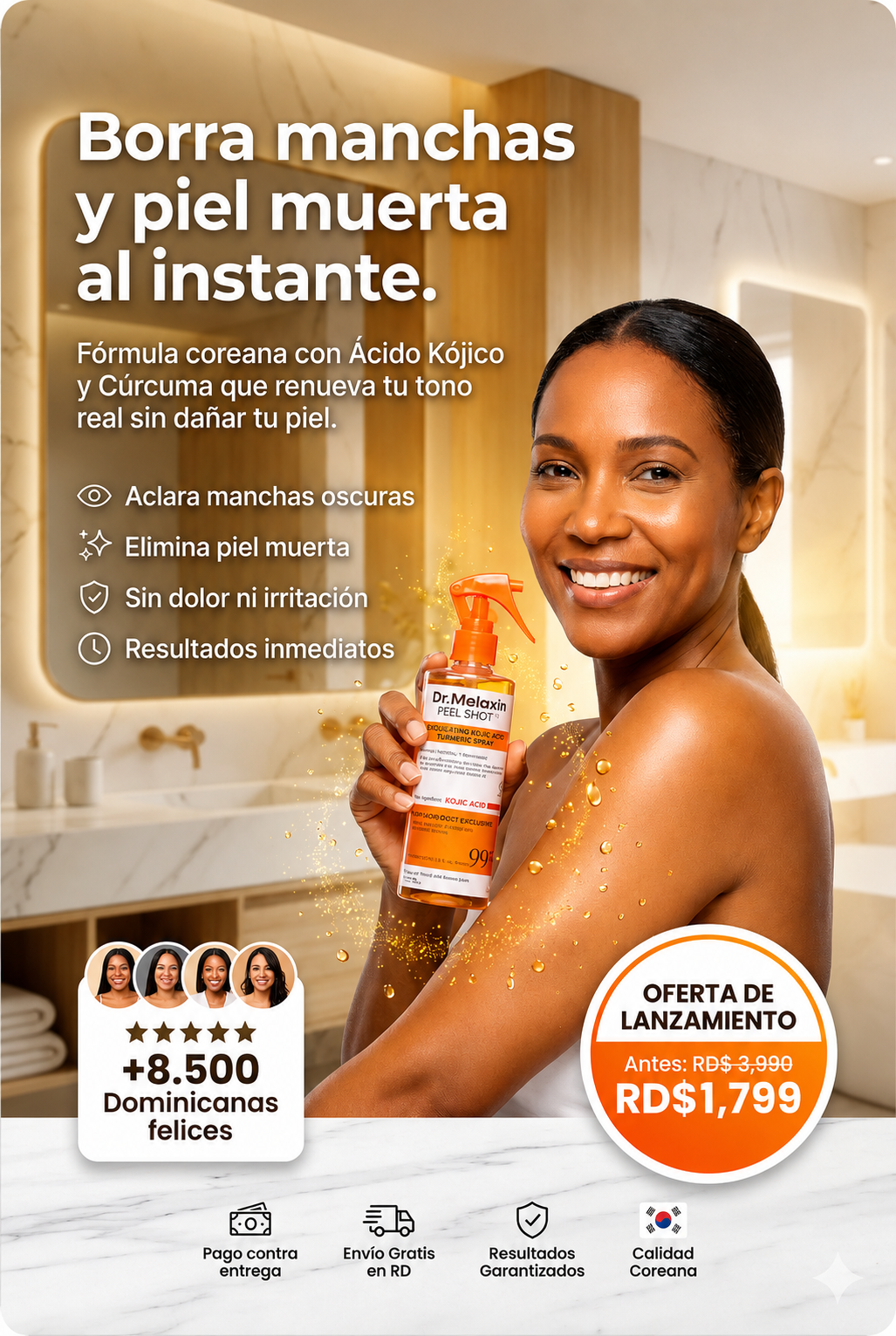 Spray Despigmentante Dr Melaxin
